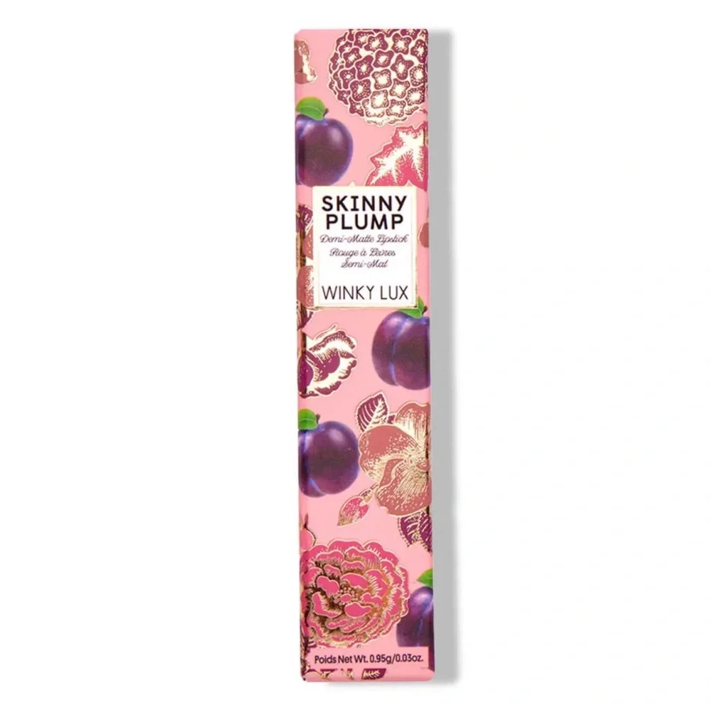 WINKY LUX Skinny Plump Demi-Matte Lipstick - Rose Hotel, NEW